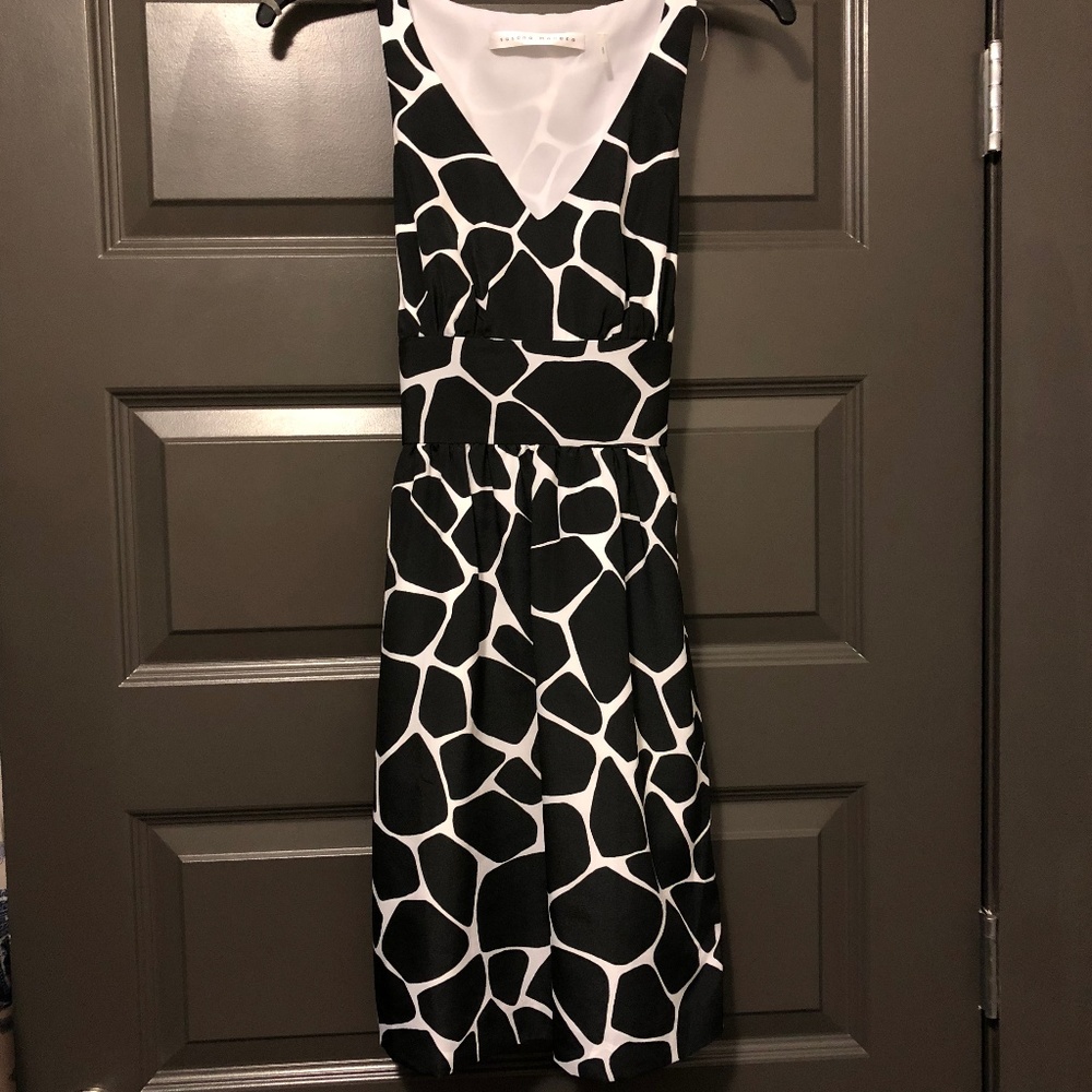 Susana Monaco Black and White Dress